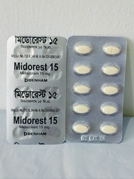 READY STOCK MIDOLAM 15 MG MIDOREST 15 MG VITAMIN 1 PAPAN 10 TABLETS 5 PAPAN 50 TABLETS 10 PAPAN 100 