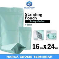 Full Metalized Foil Plastic Clip 16x24cm Ziplock Standing PouchTOSCA