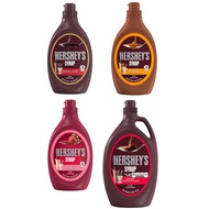 Hershey’s Syrup – Dark 22oz, Caramel 22oz, Strawberry 22oz, Chocolate 48oz - USA Origin