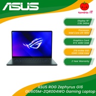 ASUS ROG ZEPHYRUS G16 16" GU605M-ZQR004WO Gaming Laptop (16" 2.5K/240Hz/U9-185H/RTX 4080 12GB/2TB SS