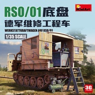 3G Model Miniart 35491 1/35 RSO/01 Chassis German Army Repair Engineering Vehicle