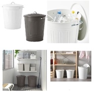 Steel Metal Storage Bin / Garbage Bin with lid 40L / Waste Bin