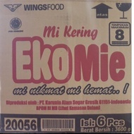 Eko Mie 1 Dus Mi Kering Eko Mie isi 10 Keping 1 Dus Limited