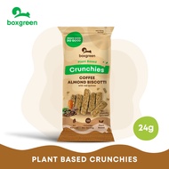 Boxgreen Crunchies Coffee Almond Biscotti (24g) Single Serve