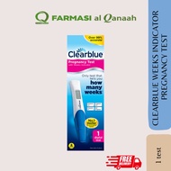 CLEARBLUE WEEKS INDICATOR PREGNANCY TEST 1'S