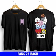 baju kaos distro pria logo BTS / kaos fans BTS / kaos band korea