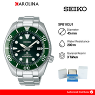 Jam Tangan Pria SEIKO Prospex SPB103J1 Sumo Hulk Green Dial Stainless Steel Strap