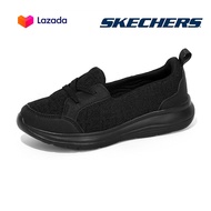 Skechers_GO WALK 5-Power- รองเท้าผู้หญิงรองเท้าลำลองผู้หญิงรองเท้าผ้าใบสตรีรองเท้าวิ่งสตรีกากี