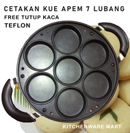 Cetakan Kue Martabak Mini 7 Lubang Teflon
