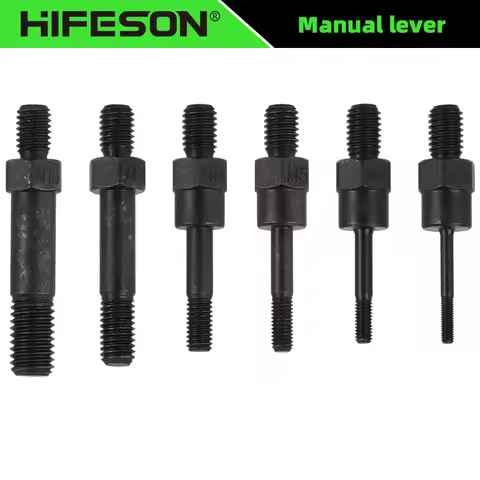 HIFESON Hand Rivet Nut Gun Part Manual Threaded Rivet Head Replacement Screws Pull Rod For BT-606 60