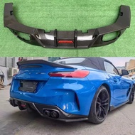 For BMW Z4 G29 2019+ Carbon Fiber Car Rear Bumper Diffuser Rear Splitters Spoiler Back lip Modified 