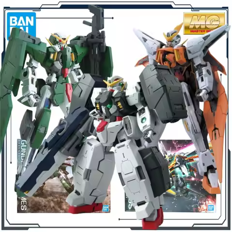 BANDAI Original MG Series GUNDAM DYNAMES Gundam Kyrios Gundam Virtue 1/100 Anime Assembly Model Toys