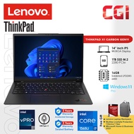 Lenovo 14" Thinkpad X1 Carbon Gen 11 i7-1365U 16GB 1TB WUXGA IPS W11P With Office 3Y Accidental Dama
