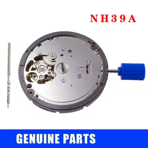 New High Quality 24 Jewels Genuine NH39A NH39 Mechanical Automatic Watch Japan Movement Hacking Seco