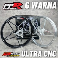 PPR RACING S5 ULTRA CNC ALLOY BINTANG SPORT RIM NVX155/ NVX155 PPR RIM STAR BINTANG RIM CNC BLACK PU