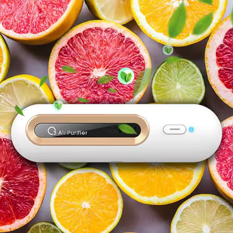 Air Purifier For Home Car Refrigerator Fridge Deodorizer USB Charging Pet Toilet Smell Odor Remover 