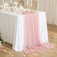 Ready Stock Ri Rixi ∞ Beauty Gauze Table Rag Desktop Decoration Market Decoration Ceremony Table Dec