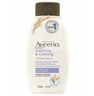 Aveeno Soothing &amp;calming Body Wash อาวีโน่ ครีมอาบน้ำ ซูทติ้ง แอนด์ คาล์มมิ่ง บอดี้ วอช 354 มล.