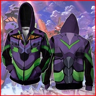 Evangelion Shinji Jacket - Long Sleeve Cosplay Top - Plus Size