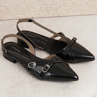 LAPEPA YUK - NOA Flat Shoes PremiumWanita 2 cm Heel SIze 36 - 40 Latest Casual Women's Flatshoes Bla