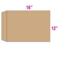 12" x 16"  Brown AND White Envelope 95gsm / Sampul Surat Coklat & Putih 12 x 16 Inch
