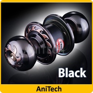 ANITECH Tubular Knob Cylindrical Cylinder Door Lock Tombol Pintu Tombol Pintu Bilik Rumah(Gold)