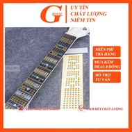 MUSIC NOTE STICKER MARKS MUSIC NOTE STICKER ON GUITAR I GUITAR NOTE STICKER