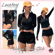 [ Laceley ]3pcs Rashguard Woman Swimsuit Swimwear Bikini 泳装[L838]