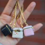 [Only for Doll] blythe ob22/24 1/6 Genuine Leather Doll Bag Small Square Bag