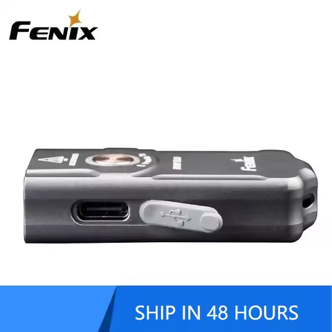 FENIX E03R V2.0 mini Keychain Flashlight 500 lumens Built-in 400mAh Battery USB Type-C charging EDC