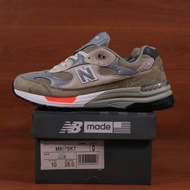 SEPATU PRIA NB M992 X WTAPS GREY GREEN sneakers premium import BNIB