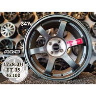 TE Style 6 Spokes 17 X 8.0JJ 4X100（347）