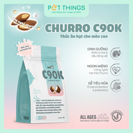 Thức Ăn Hạt Nhân Thịt PetQ Churro C90K Cho Mèo Con