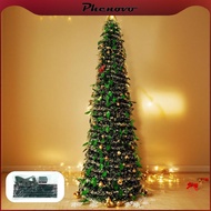 phenovo Artificial Christmas Tree Window Easily Install Porch Enterway Xmas Tree (4.9 Feet) Artifici