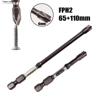 Convenient Color Differentiation Magnetic Special Cross Screwdriver Bit FPH2 6mm