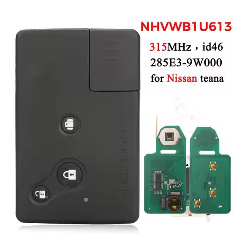 jingyuqin 285E3-9W000 Remote Car Key For Nissan Serena Presage Teana C24 TU31 J31 NHVWB1U613 315Mhz 