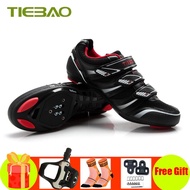 Tiebao Pro Cycling Shoes Men Women Road Bicycle Sneakers Pedals Spd-Sl Self-Locking Breathable Racing Bike Sports Footwear