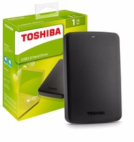 2024 Toshiba Canvio Basics 1TB Portable External Hard Drive USB 3.0, Black