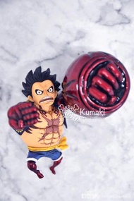 海賊王 WCF 四檔路飛 魯夫 彈跳人 橡膠大猿王槍 改造塗裝完成品 (pm查詢) Onepiece WCF Gear Fourth Luffy Boundman Gomu Gomuno King K