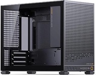 Jonsbo D32 PRO Black PC Case - Compact mATX Case with Back Connect Support, Tempered Glass, Dust Fil