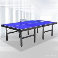 Foldable Table Tennis Table Standard with Wheels for Competition and Home Use Indoor Table Tennis Ta