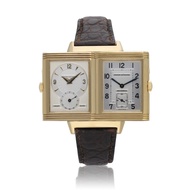 Jaeger-LeCoultre Reverso Reference 270.1.54, a yellow gold manual wind wristwatch, Circa 2000