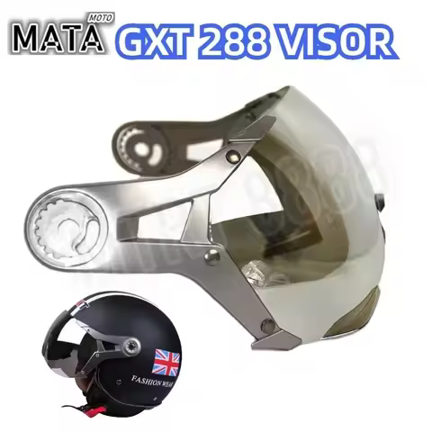 GXT 288 Retro Helmet Motorcycle Helmet Lens No. 9 Lens Helmet Accessories