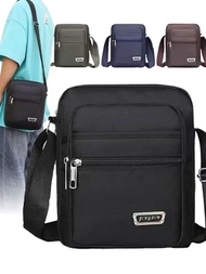 Versión Coreana De La Bolsa De Hombro Cruzada Impermeable Multilayer De Gran Capacidad Para El Ocio, Una Bolsa De Tela Oxford De Negocios Para Hombres Y Mujeres Con Cartera Colección Minimalista Nyoln, Bolsa Lateral De Negocios Informal, Bandolera Y Cruzada Para Viajes, Vacaciones, Deportes, Regalo Ligero Para Hombres, Regalo Para Hombres, Regalo Para Papá, Regalos Para Hombres Al Aire Libre, Regalos Del Día Del Padre, Regalos Para Hombres, Regalos De San Valentín, Ofertas Del Viernes Negro