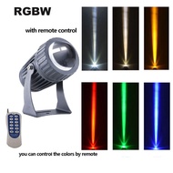 Outdoor Decoration Lighting Narrow Beam LED Wall Washer RGBW Spotlight with controller 85-265V Water