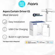 AQARA Curtain Driver E1 (Rod Version, 1 Pack) Electric Curtain Driver for Remote Control and Home Au