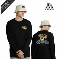 JUMBO DISTRO T-SHIRT LONG SLEEVE XXL XXXL XXXXL XXXXXL JUMBO MEN'S T-SHIRT Wanita BIG size long slee