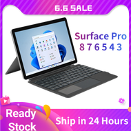 Wireless Bluetooth 5.0 แป้นพิมพ์สำหรับพื้นผิวPro 7/Pro 6/Pro 5/Pro 4/Pro 3 แป้นพิมพ์เพรียวบาง 7 สีBa