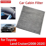 Car Cabin Air Filter for Toyota Land Cruiser 2008-2020 Auto Filters Carbon Fiber 87139-02020 87139-0