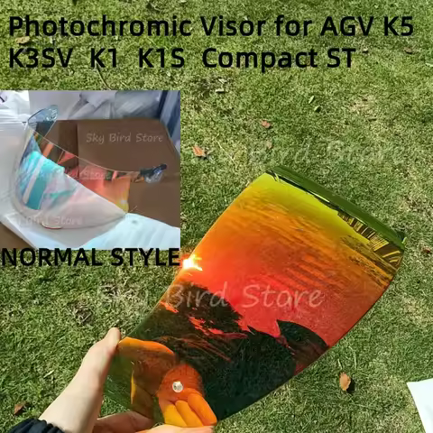 Photochromic Visor for AGV K5 K5S K5-S K3SV K3-SV K1 K1S Compact ST Helmet Lens Screen Shield Windsh